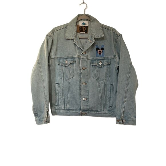 Vintage Disney Promotional Mickey Mouse Denim Jacket Excellent Condition Adult S - Picture 2 of 12